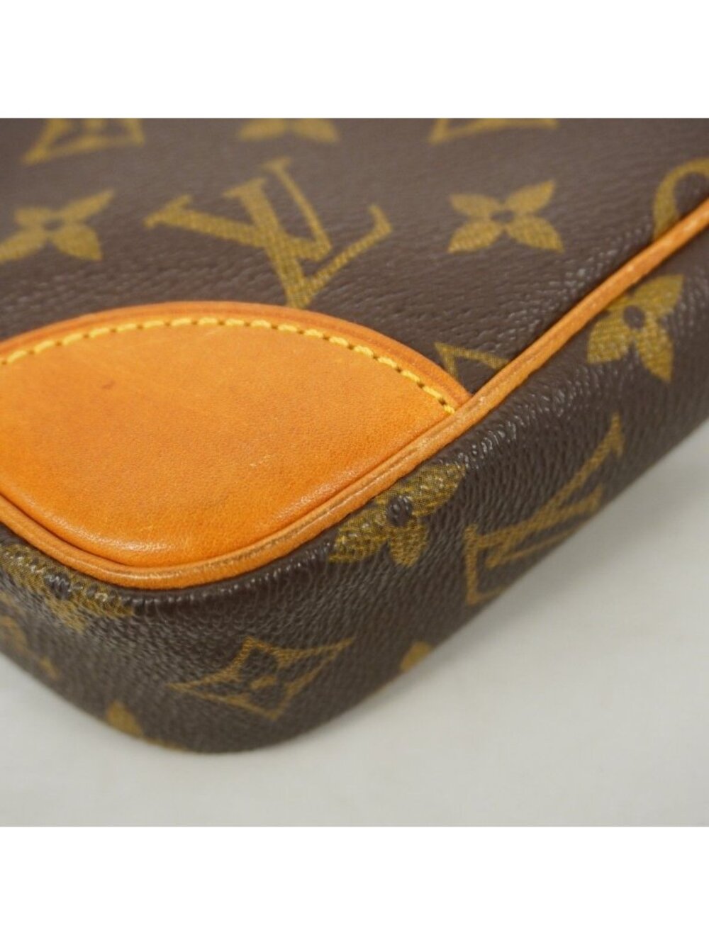 Louis Vuitton Clutch Monogram Marly Dragonne GM Brown - Picture 7 of 9